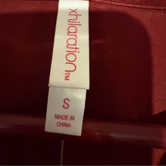 Xhilaration silky Red Mini Dress - Picture 6 of 7